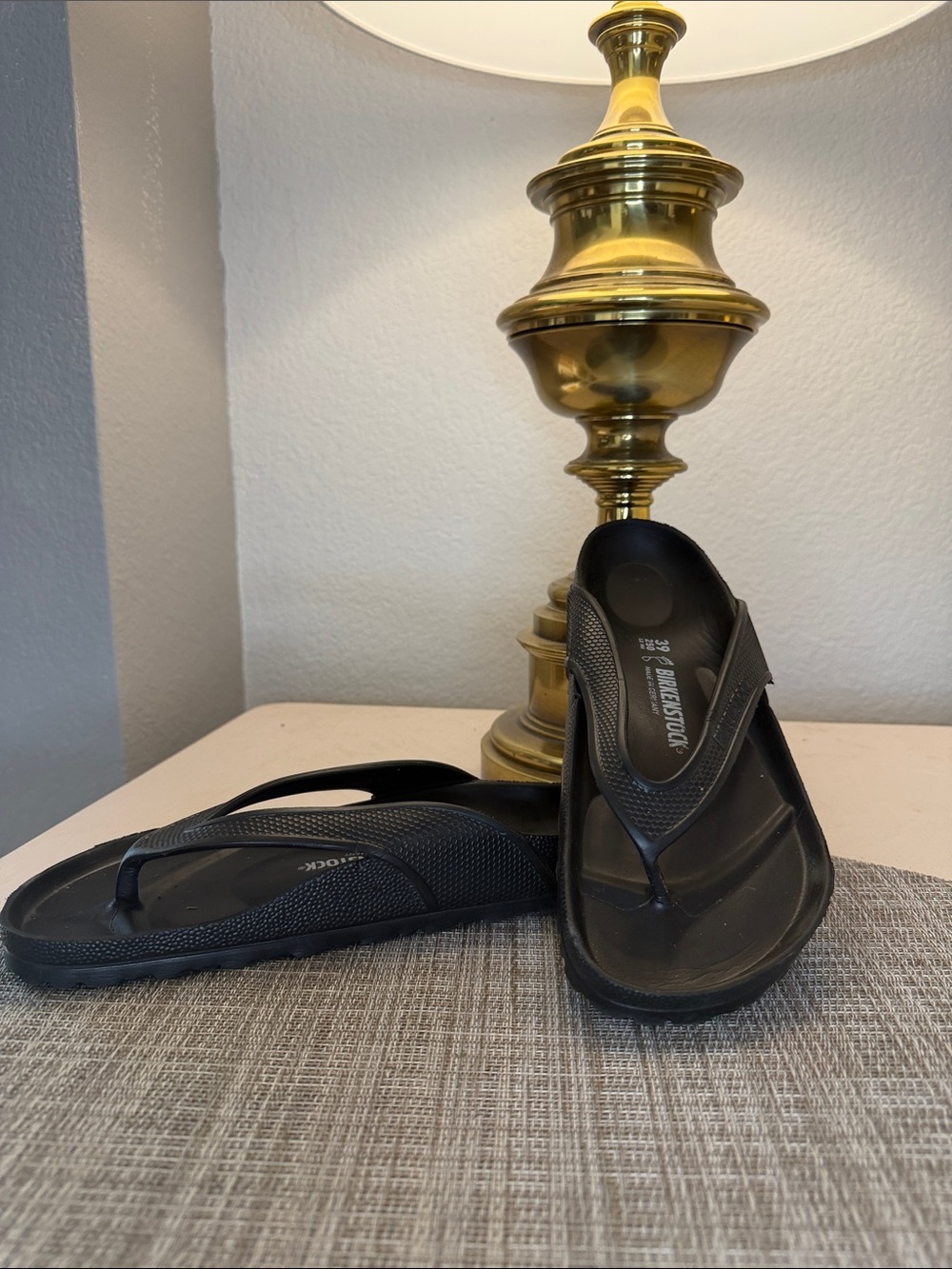 Birkenstock Women’s Black EVA Thong Sandals